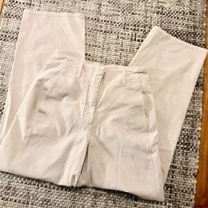 Aritzia Wilfred High Rise Ascendant Pant Beige Size 6